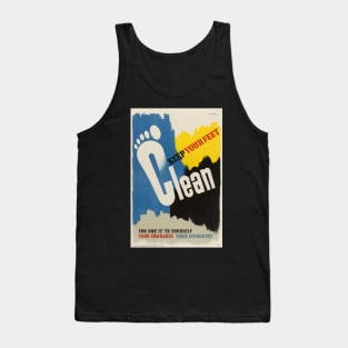 Keep your feet clean Tank Top